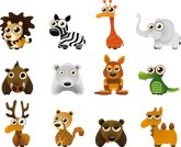 Animal Stickers - Al Masam Stationery LLC